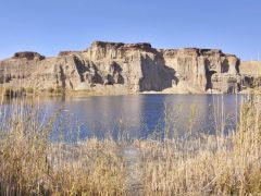 Jezioro w Parku Narodowym w Afganistanie