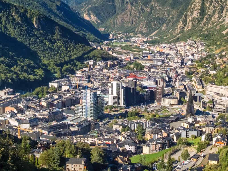 Andorra la Vella - stolica Andory