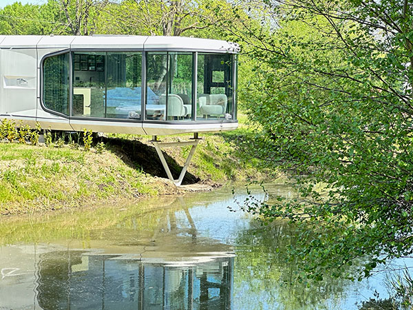 Glamping z balią