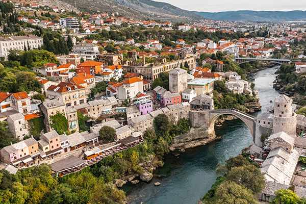 Mostar - ciekawe miasto Bośni i Hercegowiny