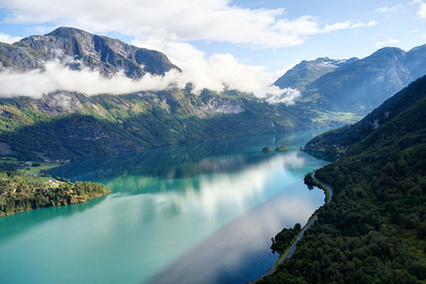 Fiord norweski